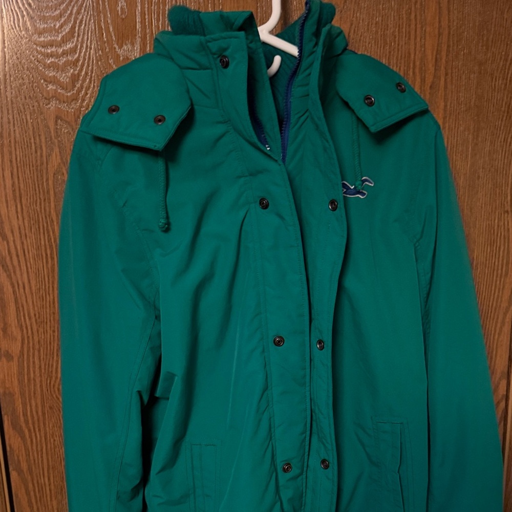 Hollister Men’s Green Jacket